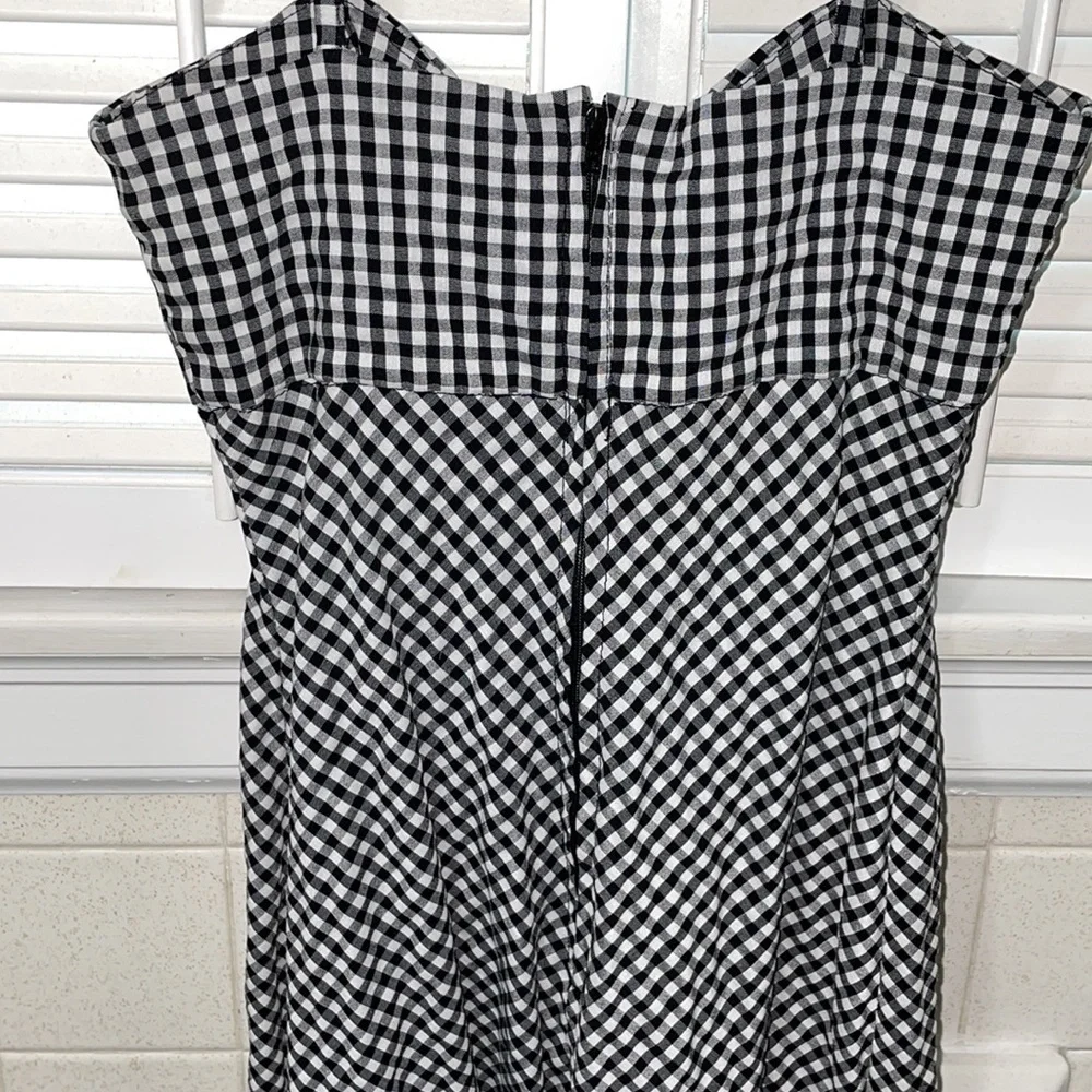 Picnic dress black and white - Picture 3 of 4